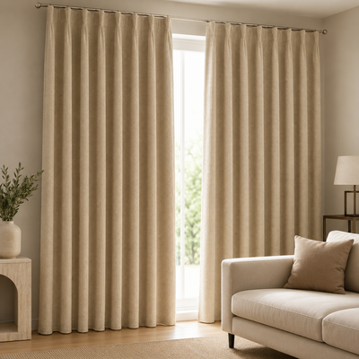 Sahara Weave Eyelet Curtains